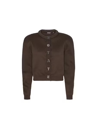 Rotate - Firm knit cardigan Mole